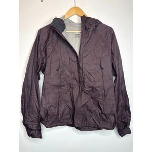 Columbia‎ Titanium Purple Lightweight Packable Rain Jacket Windbreaker Size M